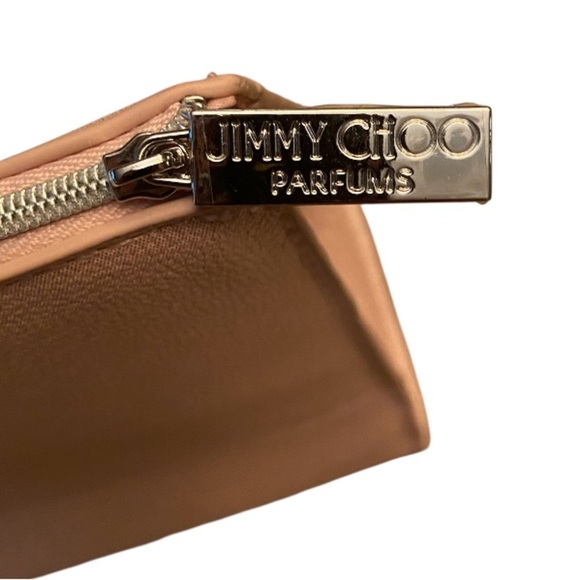 Jimmy Choo GWP parfum pink sparkle cosmetic bag - Picture 2 of 8